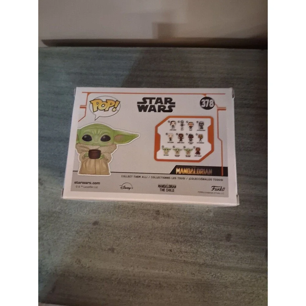 NIB Funko POP! Star Wars The Child With Cup Vinyl Figure #378